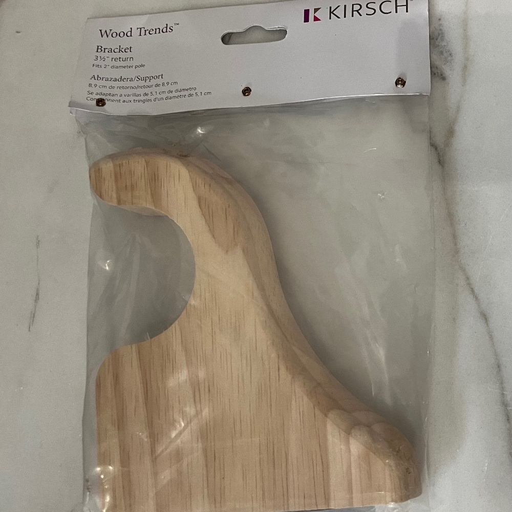 Kirsch Wood Trends Bracket 3.5"